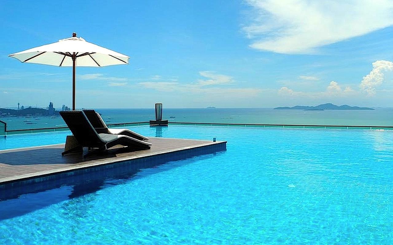 Wong Amat Tower Apartment Pattaya Exterior photo
